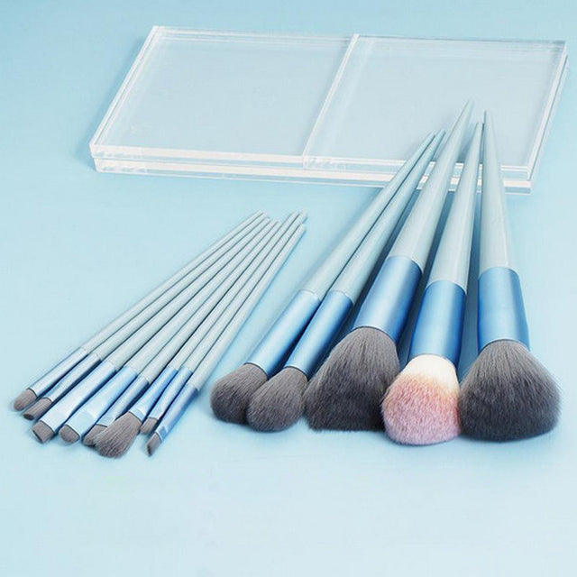 13Pcs Makeup Brushes Set Eye Shadow Foundation Women Cosmetic Brush Eyeshadow Blush Powder Blending Beauty Soft Make Up Tools