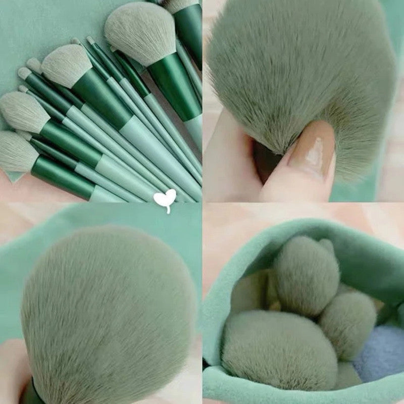 13Pcs Makeup Brushes Set Eye Shadow Foundation Women Cosmetic Brush Eyeshadow Blush Powder Blending Beauty Soft Make Up Tools