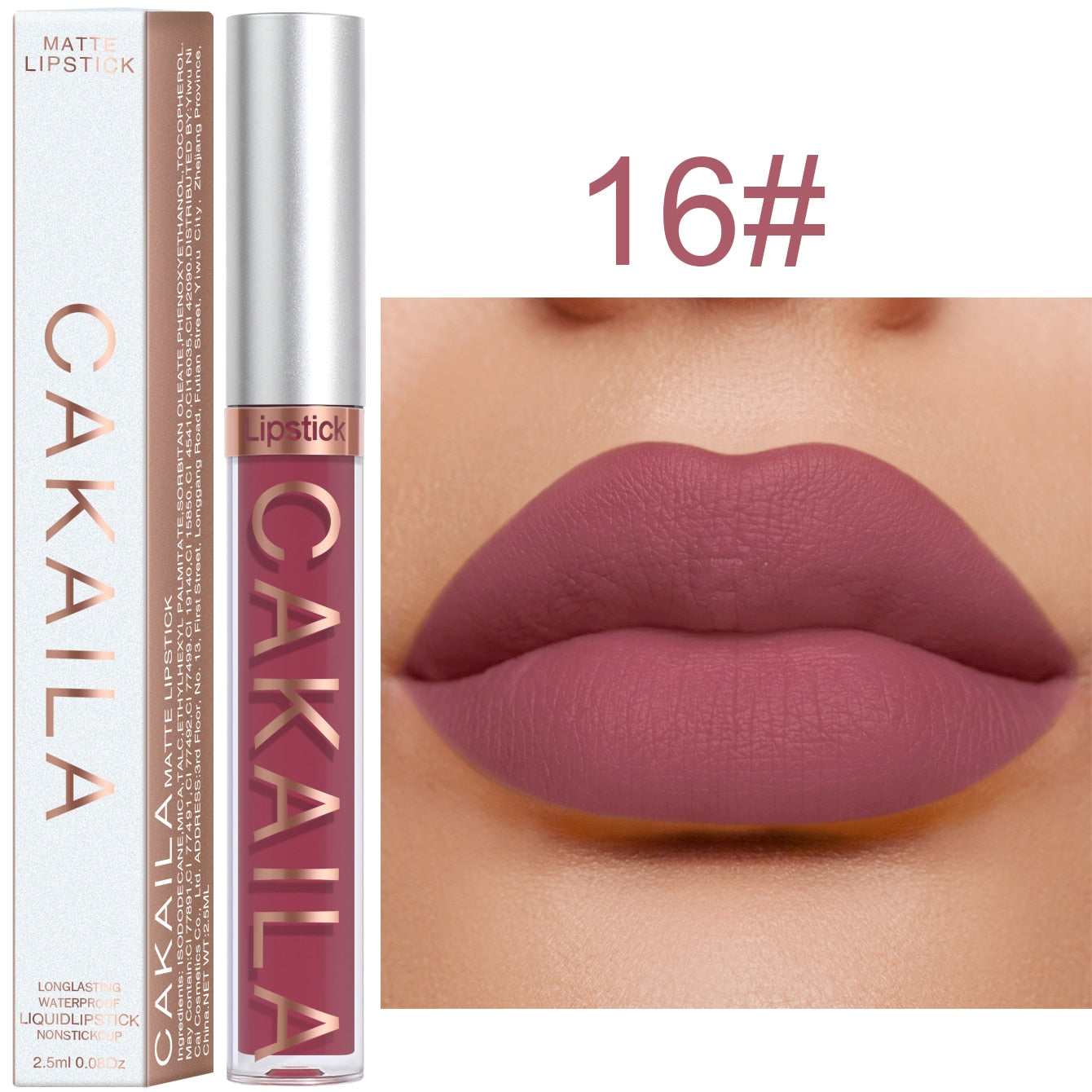 18 Colors Matte Lipgloss Wholesale Cheap Liquid Lipstick Makeup Lip Color Batom Long Lasting Sexy Red Pink Nude Lip Gloss Bulk 16