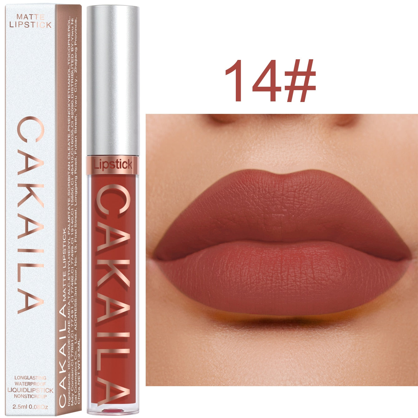 18 Colors Matte Lipgloss Wholesale Cheap Liquid Lipstick Makeup Lip Color Batom Long Lasting Sexy Red Pink Nude Lip Gloss Bulk 14