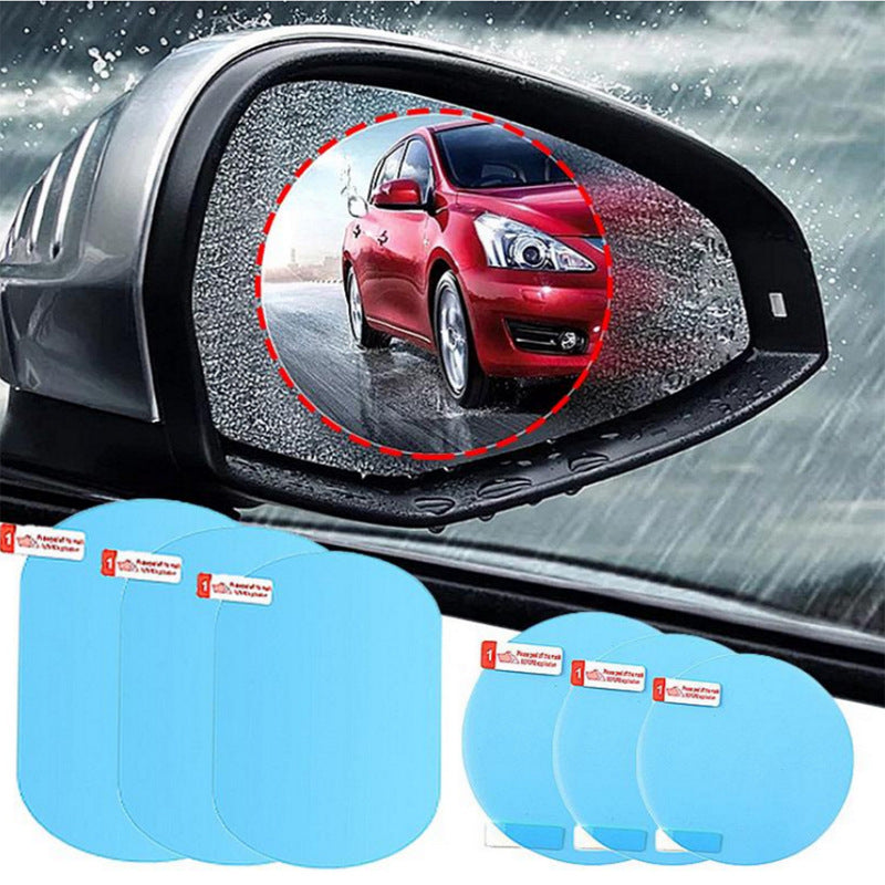 2 Pcs Car sticker Rainproof Film for Car Rearview Mirror Car Rearview Mirror Rain Film Clear Sight In Rainy Days Car Film