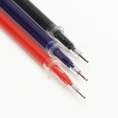 20 Pcs/Set Gel Pen Refills Rods 0.38mm Black Blue Red Ink Neutral Pen Washable Handle Refill Rod School Supplies Stationery