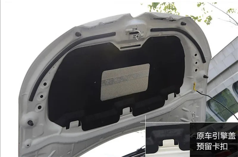 2014-2016 for Peugeot 301 FOR Citroen Elysee dedicated engine noise insulation cotton insulation cotton trunk lid 2 pieces