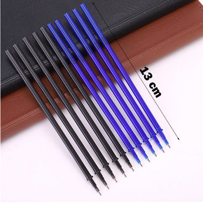 23Pcs/Set Erasable Gel Pens Set Washable Handle Blue Black Ink Writing Neutral Pen for School Office Supplies Stationery