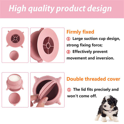 240ml Puppy Feeder with 4 Teats Puppy Bottles for Nursing Silicone Puppies Milk Feeder for Kittens Puppies Rabbits Cat Dog Bowls