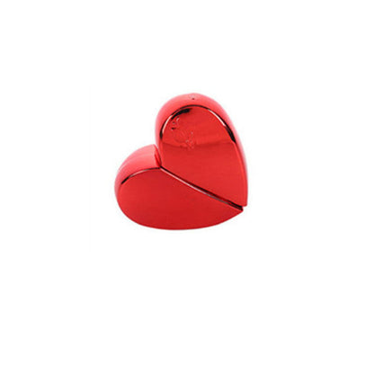 25ml Heart Shaped Refillable Spray Perfume Bottle Thick Glass Pump Woman Parfum Atomizer Travel Empty Cosmetic Containers Red