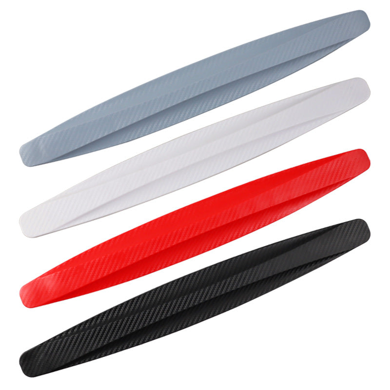 2pcs Car Bumper Protector Strip Guard Corner Protection Strips Scratch Protector Crash Blade Anti-collision Auto Accessories