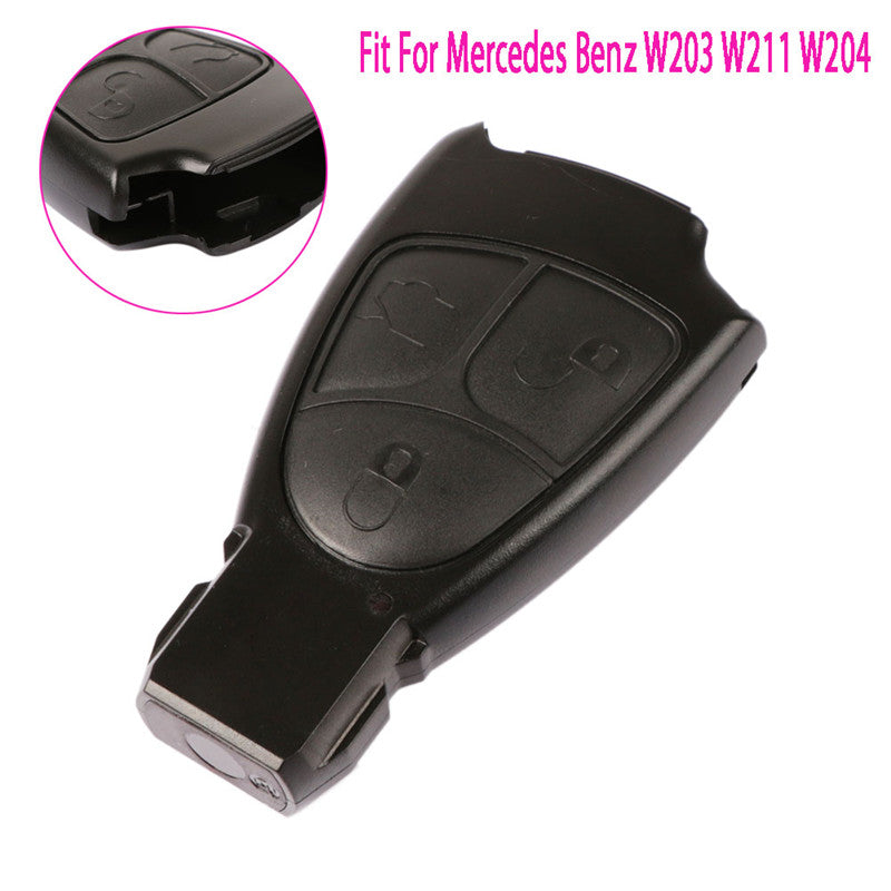 3 Buttons New Replacement Remote Key Fob Case for Mercedes Benz C E ML Class Alarm Cover Car Key Shell W203 W211 W204