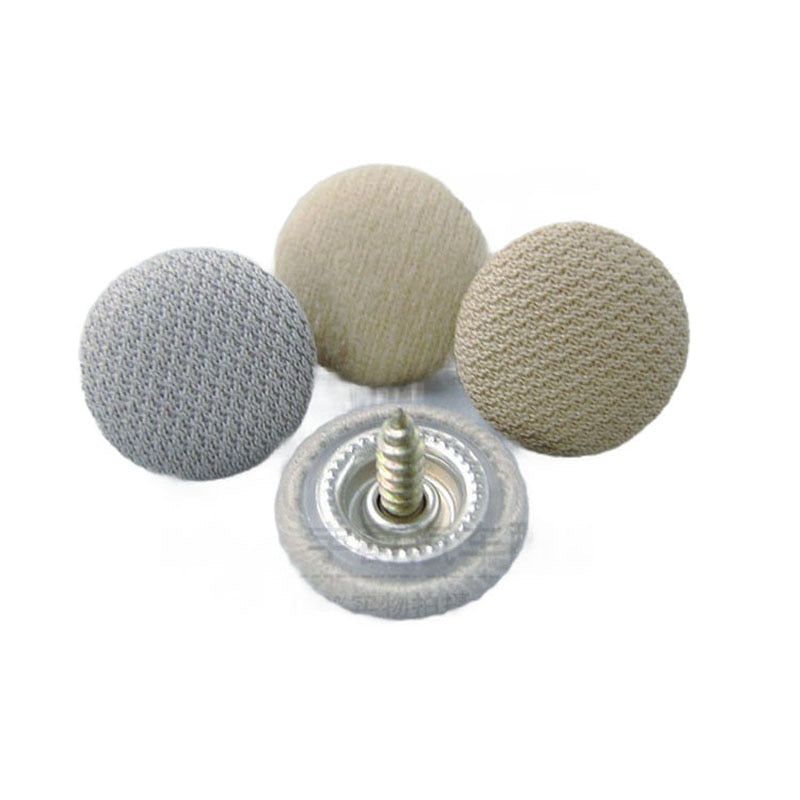 30/60Pcs Car Interior Roof Buckles Headliner Ceiling Cloth Fixing Screw Care Fabric Buckle Rivets Retainer Cap Repair Automotive