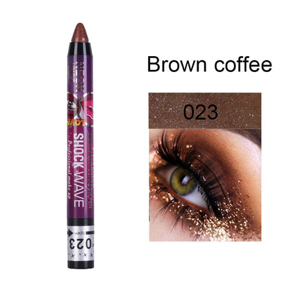 36 Colors Long-lasting Eyeshadow Pencil Waterproof Pigment Blue Brown Black Eyeliner Pen Women Fashion Color Eye Makeup Cosmetic 23