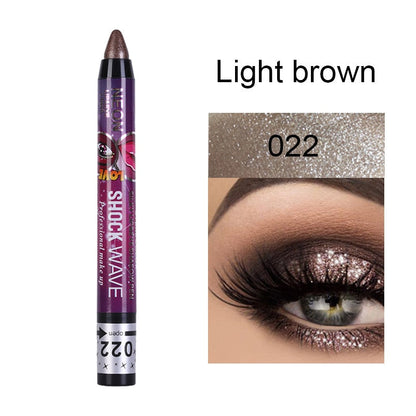 36 Colors Long-lasting Eyeshadow Pencil Waterproof Pigment Blue Brown Black Eyeliner Pen Women Fashion Color Eye Makeup Cosmetic 22