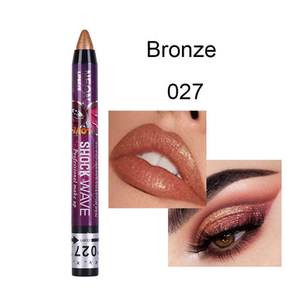 36 Colors Long-lasting Eyeshadow Pencil Waterproof Pigment Blue Brown Black Eyeliner Pen Women Fashion Color Eye Makeup Cosmetic 27