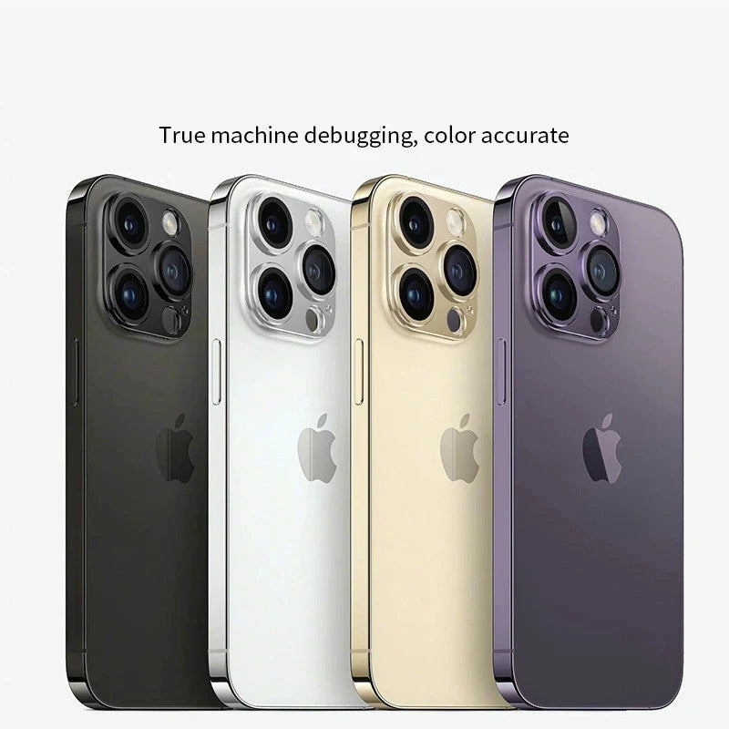 3D Full Cover Camera Lens Protector for IPhone 13 14 Pro Max 12Mini 14Plus Metal Camera Glass Protector for iPhone 11 12 PRO MAX