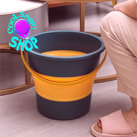 4.6-16.8L Portable Foldable Bucket Basin Tourism Outdoor Cleaning Bucket Fishing Camping Car Washing Mop Space Saving Buckets