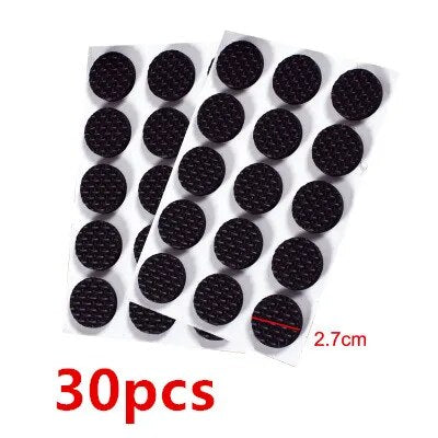 48pcs Self Adhesive Furniture Leg Pads Table Foot Cap Cover Thickening Felt Pad Anti Slip Mat Furniture Feet Floor Protector Pad 02