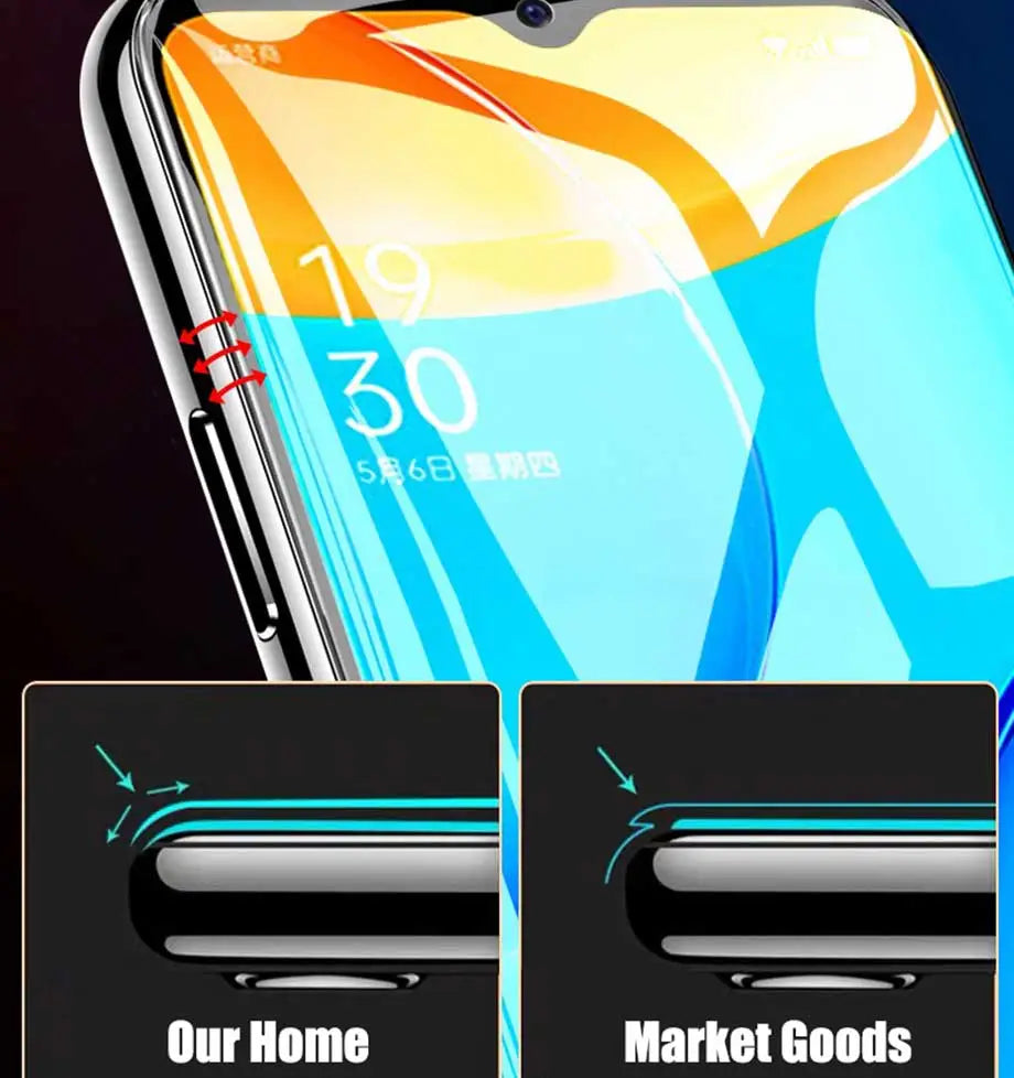 4Pcs Full Cover Hydrogel Film For Huawei P30 P20 P40 Lite Screen Protector For Huawei P30 P40 P50 Mate 30 20 40 Pro Lite Film