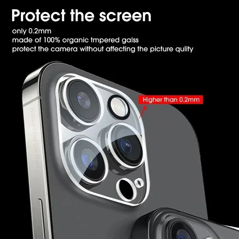 5Pcs Camera Lens Protector Glass for iPhone 13 11 12 15 Pro Max Mini Lens Protective Tempered Glass Film for IPhone 14 PRO MAX