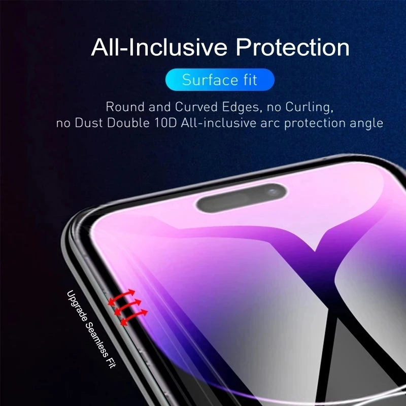 5Pcs Hydrogel Film For iPhone 14 13 12 11 15 Pro Max 7 8 Plus Full Cover Screen Protector For iPhone 13 Mini X XS MAX Not Glass