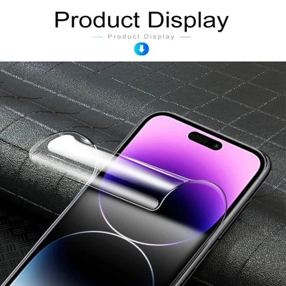 5Pcs Hydrogel Film For iPhone 14 13 12 11 15 Pro Max 7 8 Plus Full Cover Screen Protector For iPhone 13 Mini X XS MAX Not Glass