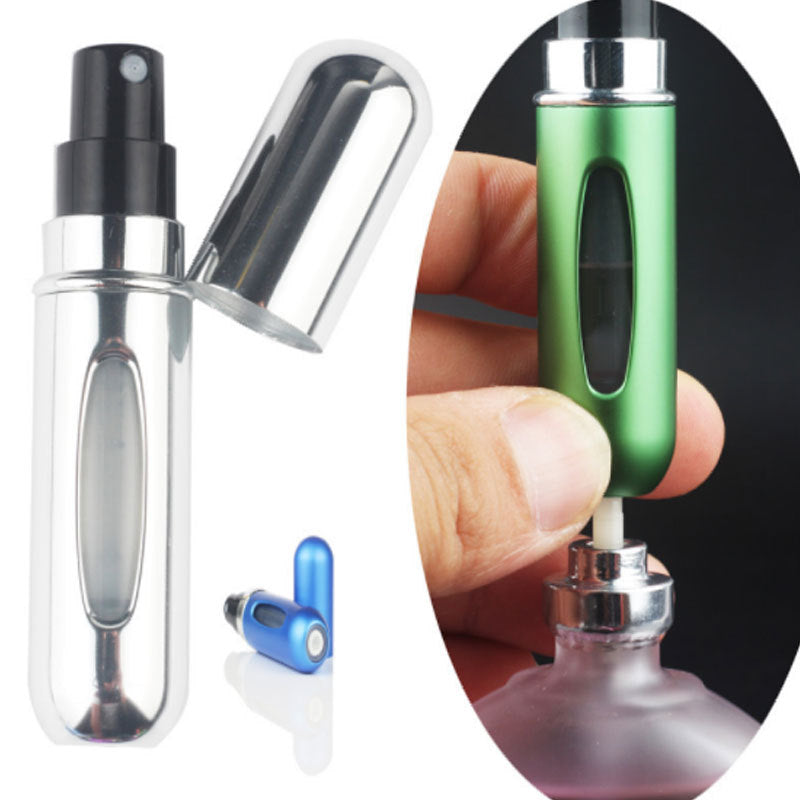 5ml Perfume Refill Bottle Portable Mini Refillable Spray Jar Scent Pump Empty Cosmetic Containers Atomizer for Travel Tool Hot