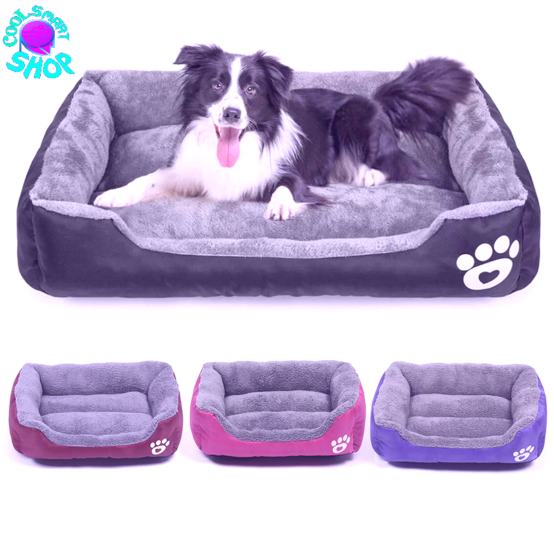 Very Soft Big Dog Bed Puppy Pet Cozy Kennel Mat Basket Sofa Cat House Pillow Lounger Cushion For Small Medium Large Dogs Beds