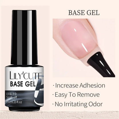 7ML Gel Nail Polish Nude Vernis Semi-Permanent Nail Polish For Nails Soak Off UV LED UV Gel DIY Nail Art Gel Varnishes Base Gel