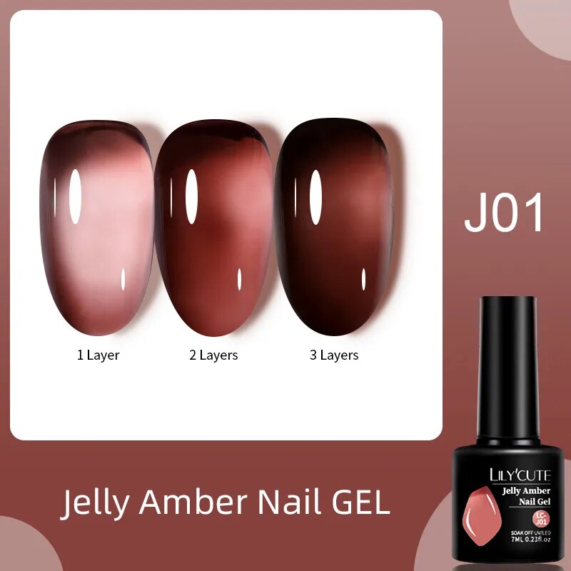7ML Gel Nail Polish Nude Vernis Semi-Permanent Nail Polish For Nails Soak Off UV LED UV Gel DIY Nail Art Gel Varnishes 55725-1