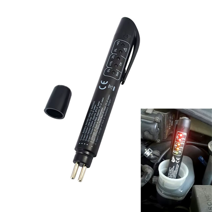 Brake Fluid Tester Pen Auto Liquid Testing 5 LED Indicator Display Car Repair Tools Fuid Brake Oil Testing Pen CHINA