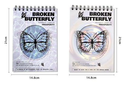 A5 50 Sheet Kawaii Notebook American Style Animal Butterfly Notepad Journal Lovely Stationery Scrapbook Diary Student Supplies