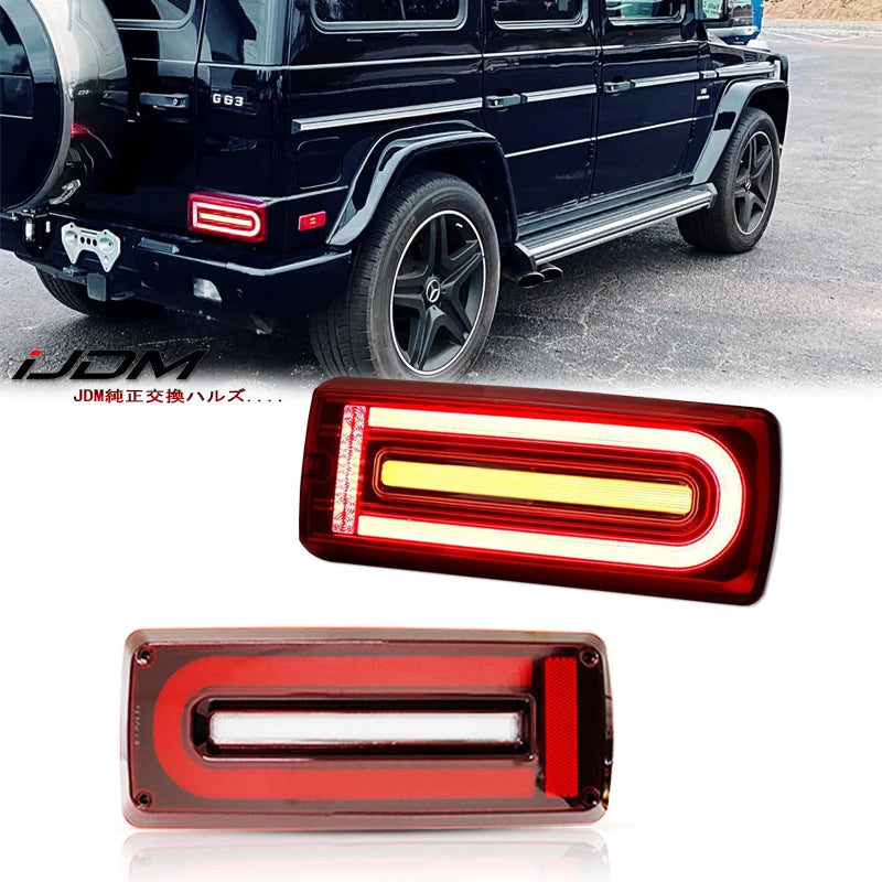 Tail Lights for Mercedes-Benz W463 G Class G500 G550 G55 G63 AMG 1990-2018 Driving Brake Reverse Fog Dynamic Turn Signal Lamp