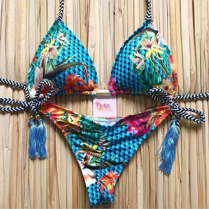 Bikini Women's Swimsuit 2023 New Swimwear Female Sexy Bikinis Set Push up Swimming for Bathing Suit Women Swimsuits MK01