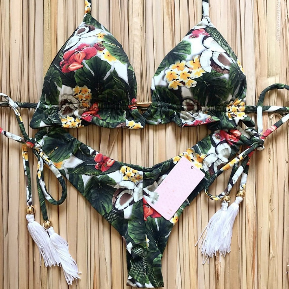 Bikini Women's Swimsuit 2023 New Swimwear Female Sexy Bikinis Set Push up Swimming for Bathing Suit Women Swimsuits cao mei