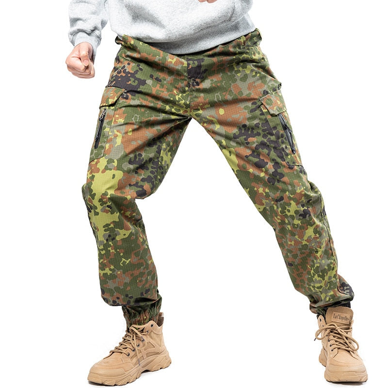 Brand Men Fashion Streetwear Casual Camouflage Jogger Pants Tactical Military Trousers Men Cargo Pants