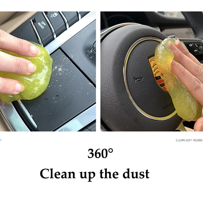 Car Cleaning Gel - Multifunctional Magic Tool for Air Vents, Dashboards, Laptops - Removes Dust, Dirt, and Gaps