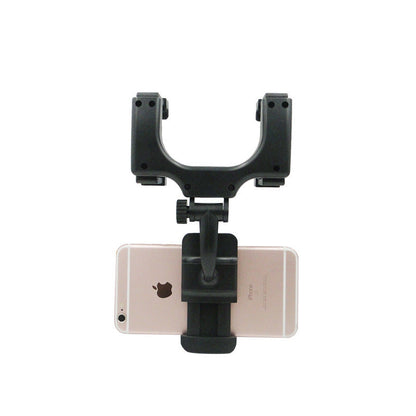 Car Phone Holder Rearview Mirror Mount Car Phone Bracket Navigation GPS Stand Foldable Adjustment Holder Car Cell Phone Support