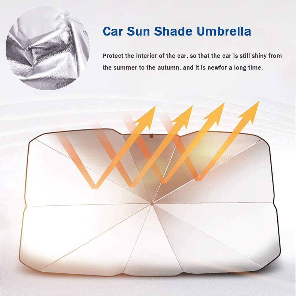 Car Sunshade Umbrella Car Front Window Sunshade Cover Car Sunshade Cover Car Windshield Protection Accessories