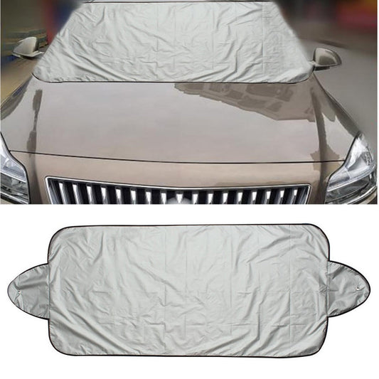 Car Windscreen Cover Car Sun Shade Front Auto Visor Snow Ice Shield Dust Protector Heating Silver Suckers Mounted #276440 | All categories, All products, Auto, Auto Accessories, Deals | FreeDropship