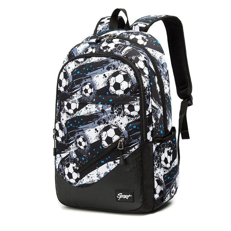 Children Printing School Backpack Large-Capacity Orthopedic Schoolbag For Boys Girls Laptop Backpacks Teenage Nylon School Bags 662K