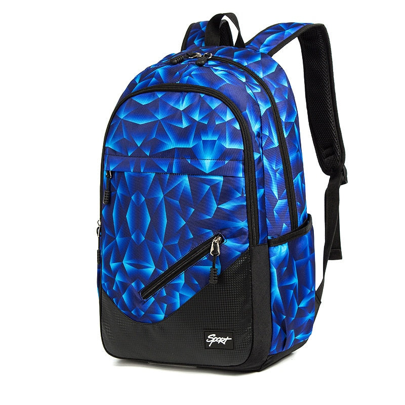 Children Printing School Backpack Large-Capacity Orthopedic Schoolbag For Boys Girls Laptop Backpacks Teenage Nylon School Bags 663N