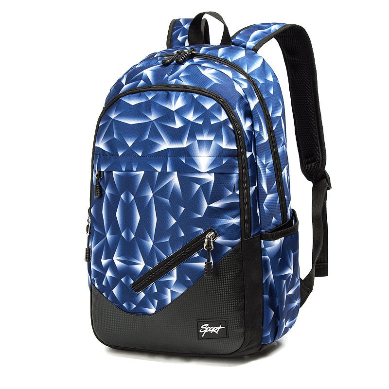 Children Printing School Backpack Large-Capacity Orthopedic Schoolbag For Boys Girls Laptop Backpacks Teenage Nylon School Bags 663M