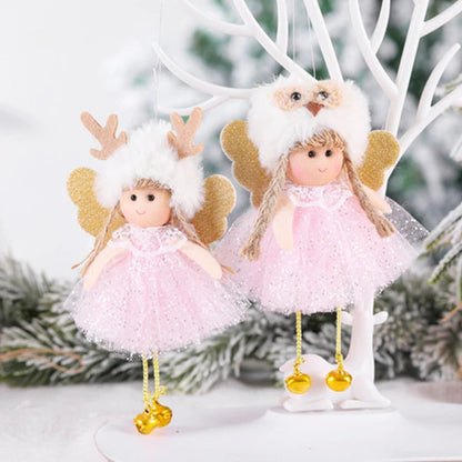 Christmas Decorations Christmas Angel Dolls New Year Gifts Navidad Xmas Tree Ornaments for Home Natal Noel Fall Decor