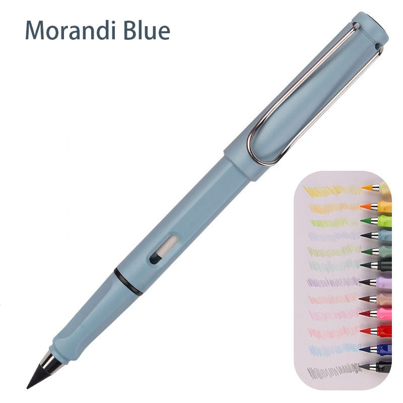 Colored Pencils New Technology Unlimited Writing No Ink Novelty Art Sketch Painting Tools Kid Gift School Supplies Stationery Morandi Blue