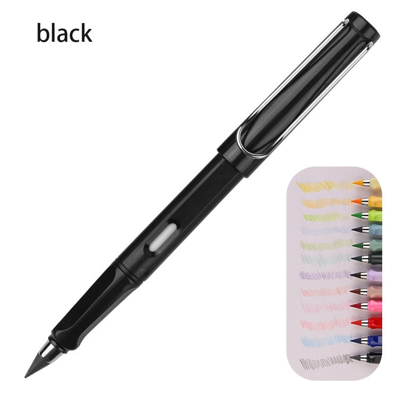 Colored Pencils New Technology Unlimited Writing No Ink Novelty Art Sketch Painting Tools Kid Gift School Supplies Stationery black