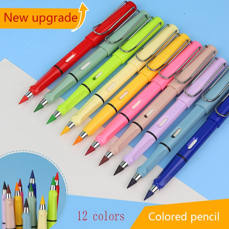 Colored Pencils New Technology Unlimited Writing No Ink Novelty Art Sketch Painting Tools Kid Gift School Supplies Stationery