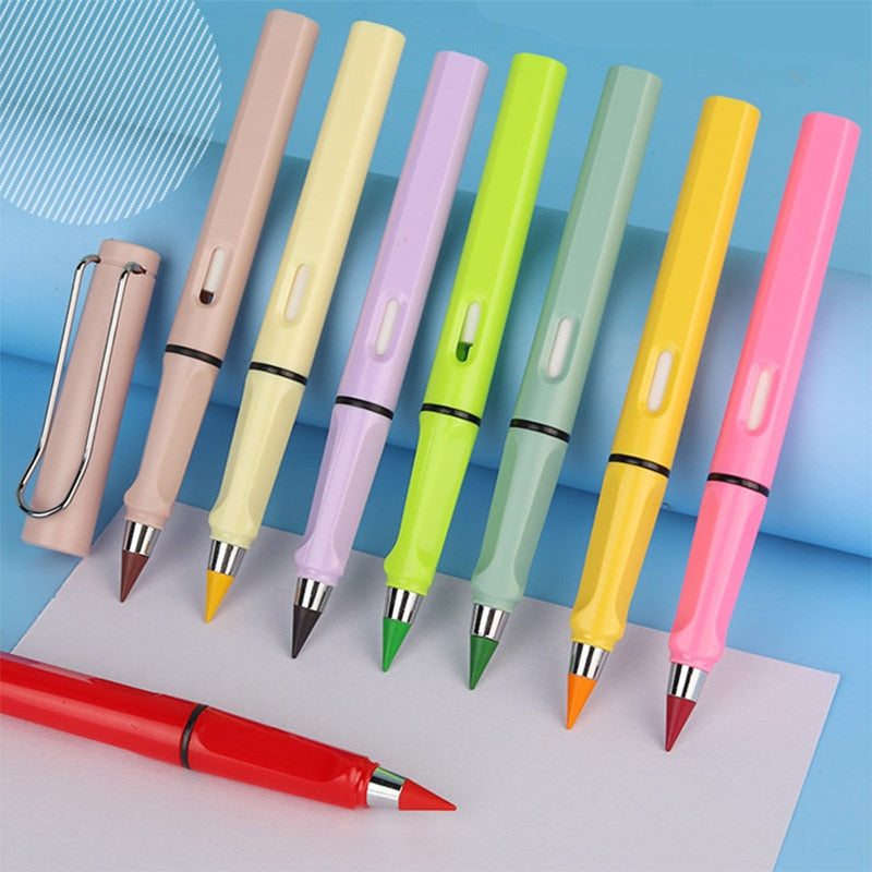 Colored Pencils New Technology Unlimited Writing No Ink Novelty Art Sketch Painting Tools Kid Gift School Supplies Stationery