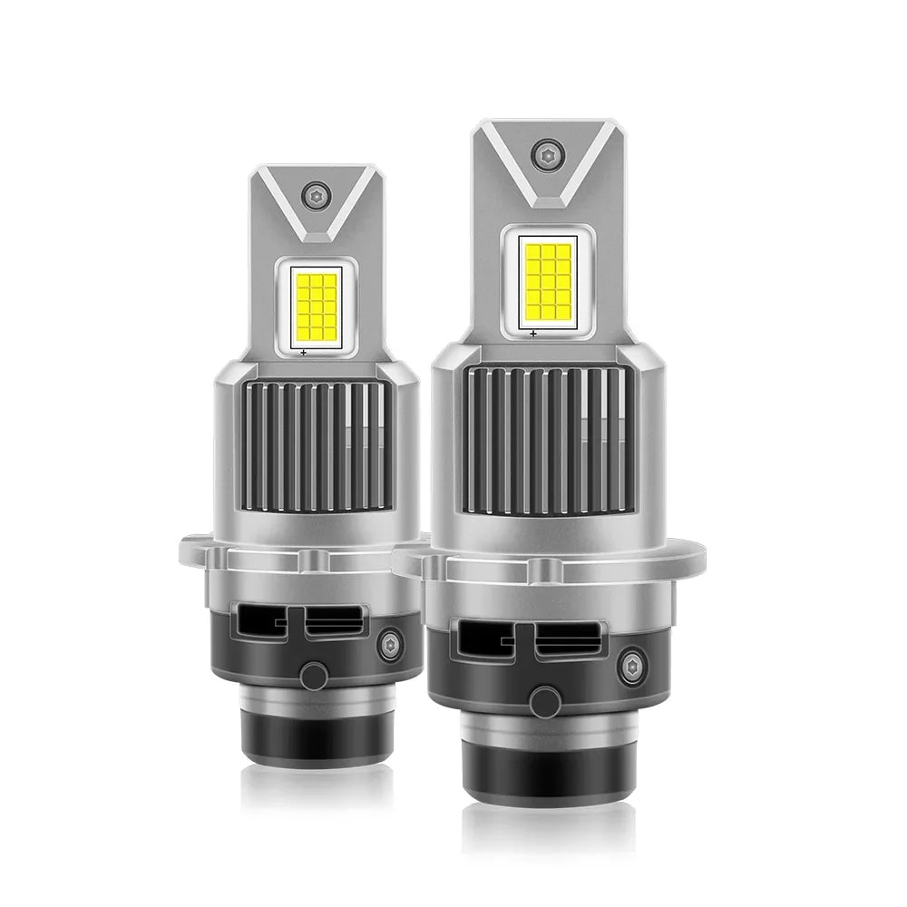 D4S D4R D2R D2S LED Headlight Bulbs 6000K White Conversion Kit Plug and Play Xenon HID Light Replacement CANBus Error Free
