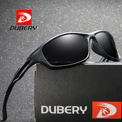 DUBERY Design Men's Glasses Polarized Sunglasses Driving Shades Male Sun Glasses For Men Summer Mirror Goggle UV400 166