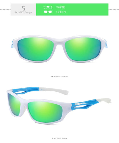 DUBERY Design Men's Glasses Polarized Sunglasses Driving Shades Male Sun Glasses For Men Summer Mirror Goggle UV400 166