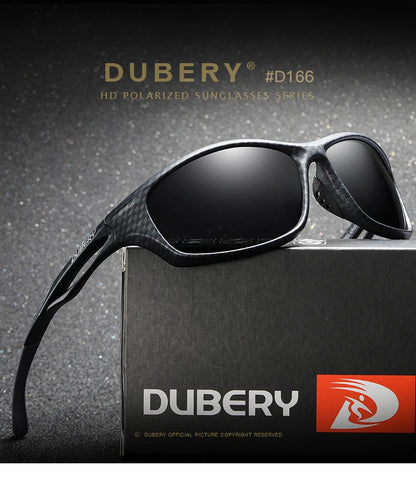 DUBERY Design Men's Glasses Polarized Sunglasses Driving Shades Male Sun Glasses For Men Summer Mirror Goggle UV400 166