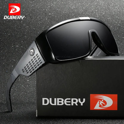 DUBERY Design UV400 Sunglasses Men's Retro Male Goggle Colorful Sun Glasses For Men Fashion Mirror Shades Oversized Oculos